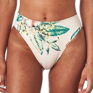 NWOT - Montce Tommi Floral High Waist Swim Bottoms